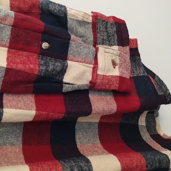 Redhead plaid flannel Sz Large Tall LT - Picture 4 of 5